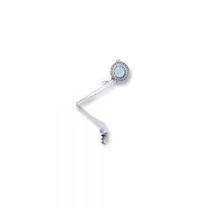 Round 5x Magnifier Tabletop Lamp with LED lights