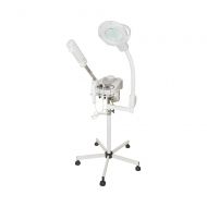 Aromatherapy Ozone Facial Steamer with 5 Diopter Magnifiying Lamp and High Frequency -NEW DESIGN 